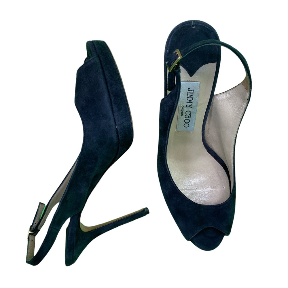 Jimmy Choo Peep Toe Pumps